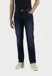 camel active Regular-fit-Jeans 5-Pocket Dunkelblau/Blau