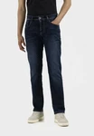 camel active Regular-fit-Jeans 5-Pocket Dunkelblau/Blau