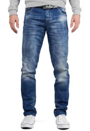 Slim-fit-Jeans Casual Hose BA-CD319B (1-tlg) mit lssiger Waschung