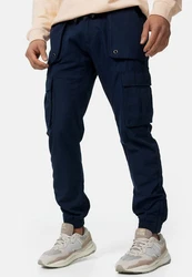 Indicode Cargohose Leonard Dunkelblau/Blau