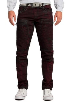 Cipo & Baxx Bikerjeans Freizeit Hose BA-CD581