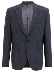 SteffenKlein Anzugsakko Slim Fit Dunkelblau/Grau/Hellblau/Blau