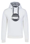 Elkline Kapuzensweatshirt TEAM PLAYER Grau/Weiß/Creme