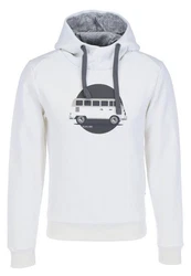 Elkline Kapuzensweatshirt TEAM PLAYER Grau/Weiß/Creme
