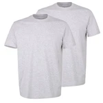 GTZBURG T-Shirt R-Neck (2-tlg) im 2er Pack Grau/Hellgrau