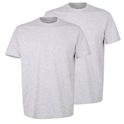 GTZBURG T-Shirt R-Neck (2-tlg) im 2er Pack Grau/Hellgrau