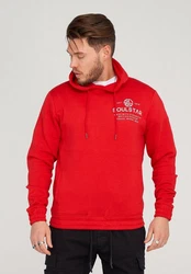 SOULSTAR Kapuzensweatshirt JENARO Rot/Dunkelrot