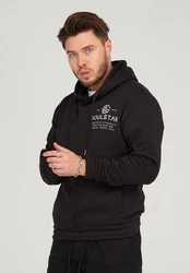 SOULSTAR Kapuzensweatshirt JENARO Schwarz/Braun