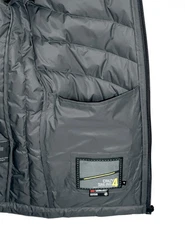 crazy4sailing Steppjacke Newport Dunkelgrau/Grau