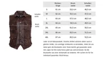 RICANO Weste SK Vest Dunkelrot/Braun/Dunkelbraun/Beige