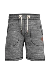 !Solid Aris Herren Sweatshorts Kurze Hose Jogginghose Hellgrau/Dunkelgrau/Grau