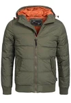 Indicode Winterjacke Adrian ZA Dunkelgrün/Khaki/Grün