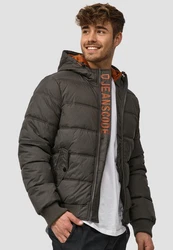 Indicode Winterjacke Adrian ZA Dunkelgrau/Grau