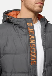 Indicode Winterjacke Adrian ZA Dunkelgrau/Grau
