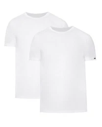 T-Shirt Herren T-Shirts mit U-Ausschnitt 2er Pack CR068 (1-tlg)