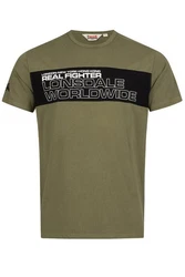 Lonsdale T-Shirt OTTERSTON Dunkelgrün/Khaki