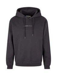 TOM TAILOR Denim Hoodie Sweatshirt Dunkelgrau/Schwarz/Lila/Grau/Dunkelblau