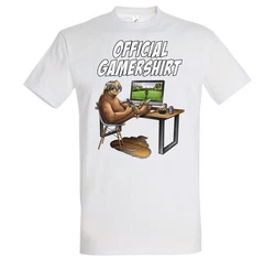 Youth Designz T-Shirt Herren Official Gamershirt Braun/Grau/Beige