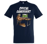 Youth Designz T-Shirt Herren Official Gamershirt Braun/Dunkelblau/Beige