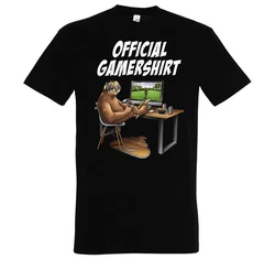 Youth Designz T-Shirt Herren Official Gamershirt Braun/Beige