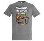 Youth Designz Offizielles Zockershirt Herren  Braun/Dunkelgrau/Grau/Rot/Orange