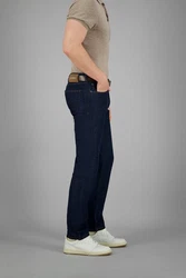 Atelier GARDEUR 5-Pocket Jeans Nevio Regular Fit Dunkelblau/Blau/Lila