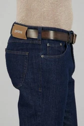 Atelier GARDEUR 5-Pocket Jeans Nevio Regular Fit Dunkelblau/Blau/Lila