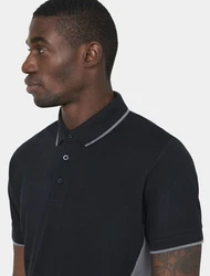 Dickies Poloshirt Two Tone Schwarz