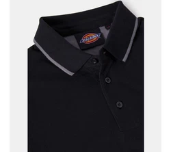 Dickies Poloshirt Two Tone Schwarz