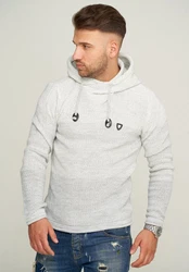 CARISMA Strickpullover CRSTORD Grau/Silber/Rosa