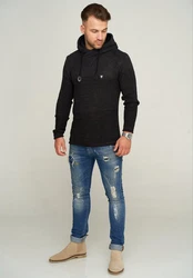 CARISMA Strickpullover CRSTORD Schwarz/Grau/Dunkelgrau