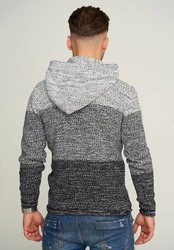 CARISMA Strickpullover CRSTORD Hellblau/Schwarz/Grau/Hellgrau