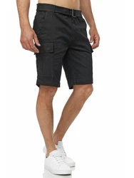 Tazzio Cargoshorts A200 Cargo Shorts Dunkelgrau/Khaki/Grau/Schwarz