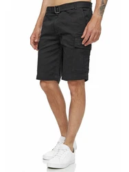 Tazzio Cargoshorts A200 Cargo Shorts Dunkelgrau/Khaki/Grau/Schwarz