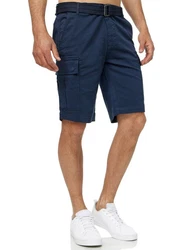Tazzio Cargoshorts A200 Cargo Shorts Dunkelblau/Blau