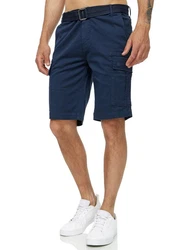 Tazzio Cargoshorts A200 Cargo Shorts Dunkelblau/Blau