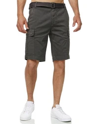 Tazzio Cargoshorts A200 Cargo Shorts Khaki/Dunkelgrün