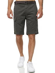 Tazzio Cargoshorts A200 Cargo Shorts Khaki/Dunkelgrün