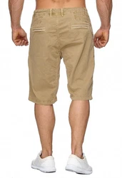 Max Men Chinoshorts Bermuda Shorts Stretch Chino Hose H1929 (1-tlg) (1929) Beige (1929)