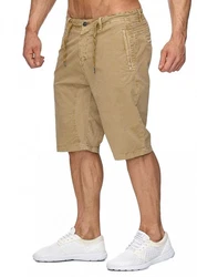Max Men Chinoshorts Bermuda Shorts Stretch Chino Hose H1929 (1-tlg) (1929) Beige (1929)