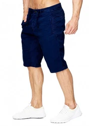 Max Men Chinoshorts Bermuda Shorts Stretch Chino Hose H1929 (1-tlg) (1929) Dunkelblau (1929)