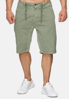 Max Men Chinoshorts Bermuda Shorts Stretch Chino Hose H1929 (1-tlg) (1929) Grau (1929)