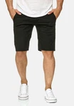 Egomaxx Chinoshorts Chino Capri Shorts Kurze Bermuda Sommer Hose Fredy & Roy (1-tlg) (2300) Schwarz (2300)
