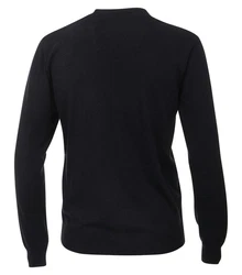 Redmond V-Ausschnitt Pullover (600) Dunkelblau/Blau/Hellblau/Schwarz