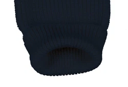 Blauer Peter Strickjacke mit Troyerkragen blau