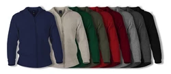 Blauer Peter Strickjacke mit Troyerkragen blau