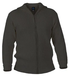 Blauer Peter Strickjacke mit Troyerkragen Blau