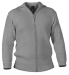 Blauer Peter Strickjacke mit Troyerkragen blau