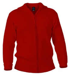 Blauer Peter Strickjacke mit Troyerkragen Blau