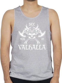 Shirtracer Tanktop See you in Valhalla Wikinger & Walhalla Shirtracer Tanktop See you in Valhalla Wikinger & Walhalla
